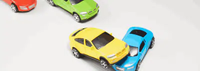 Voitures différentes couleurs