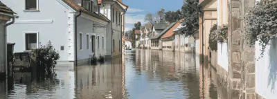 Inondations village