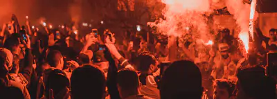 émeutes fumigènes