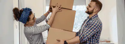 déménagement cartons