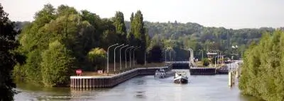 La marina de L'Isle-Adam sera reliée à l'Oise par un chenal L-isle-adam-oise-ecluse