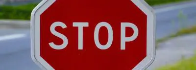panneau stop