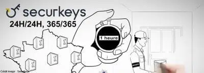 Securkeys, le système de gardiennage de clés 
