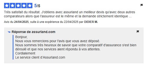 Avis vérifiés : avis des utilisateurs Assurland Avis vérifiés : avis des utilisateurs Assurland