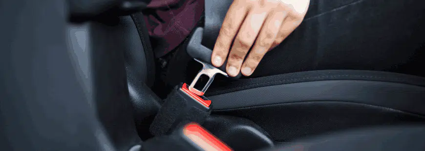 Obligation ceinture de sécurité à l'arrière